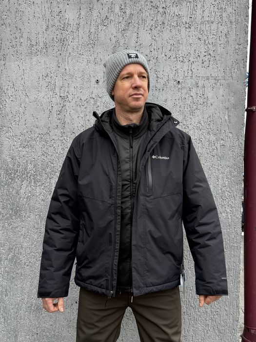 Оригінал Куртка Курточка Columbia зима  XM3788-010 Каламбія М Л  чорна