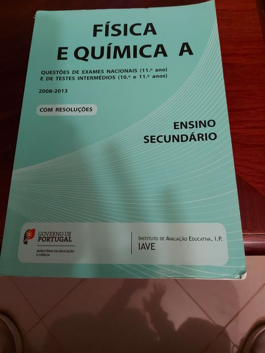 Física e Química A - Ensino Secundário.