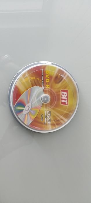 Pack de 10 discos virgens DVD-R graváveis