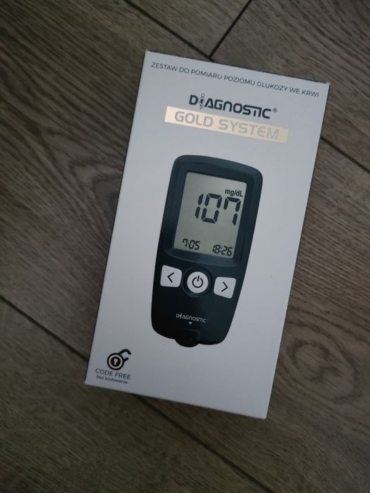 Glukometr diagnostic hołd system