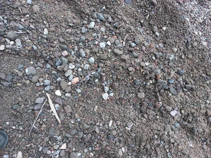 Żwir po budowie 0,25 m3, odbiór Międzylesie