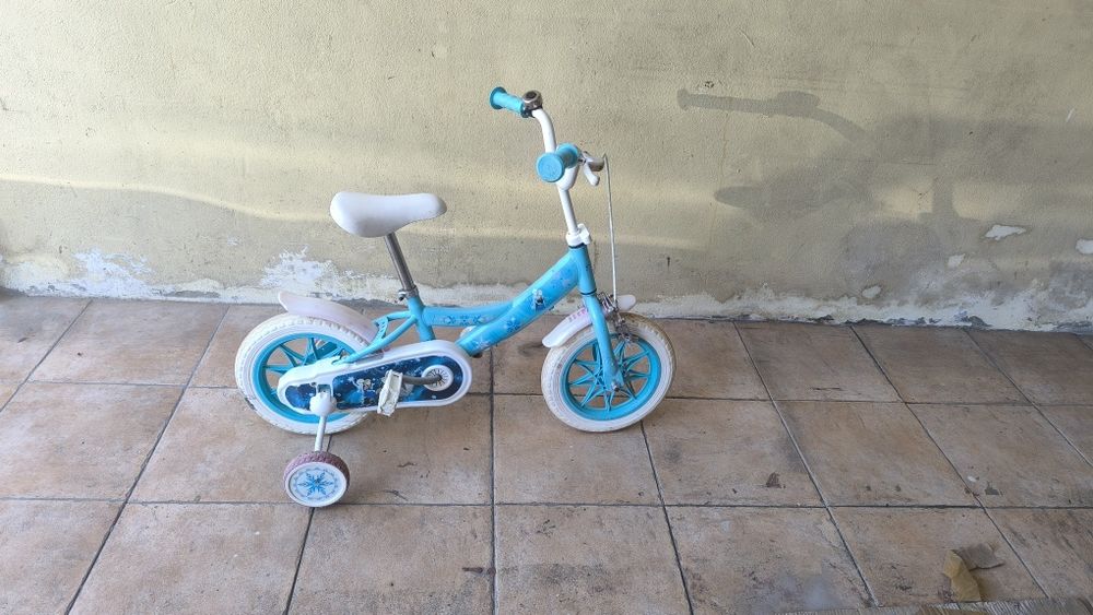 Bicicleta de menina Frozen