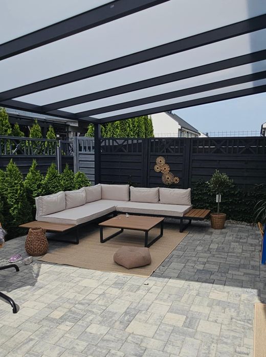 Meble ogrodowe narożne