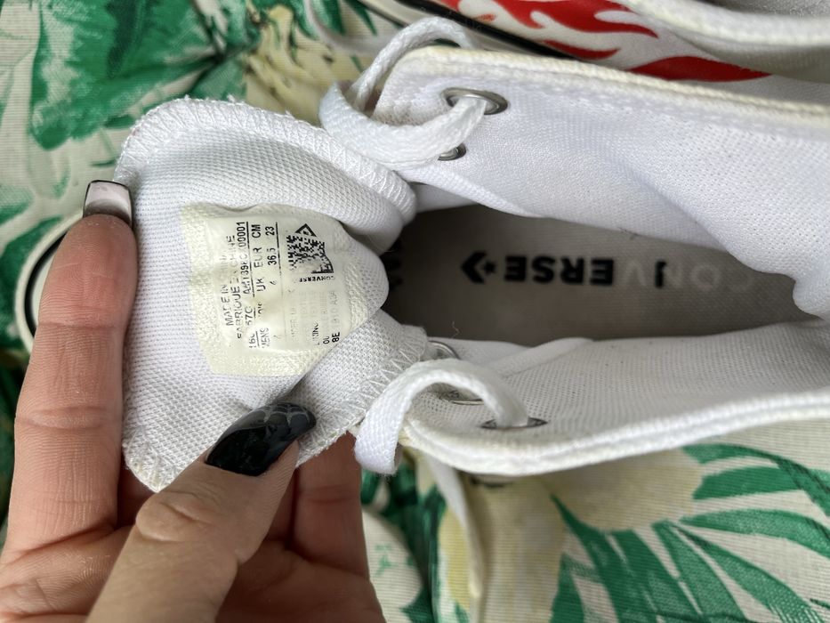 Converse flames trampki