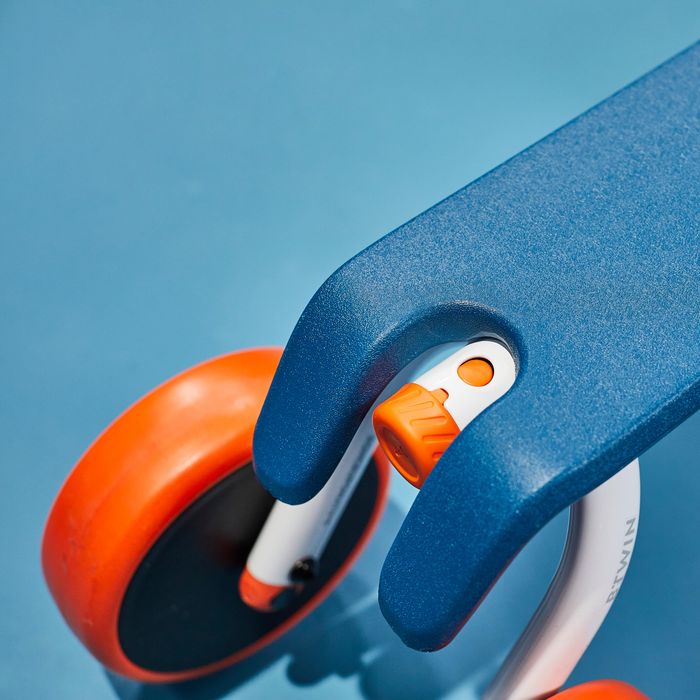 Triciclo de Aprendizagem Evolutivo 2 em 1 Branco/Laranja