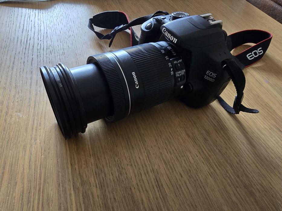 Canon 1200d objectiva 18/135