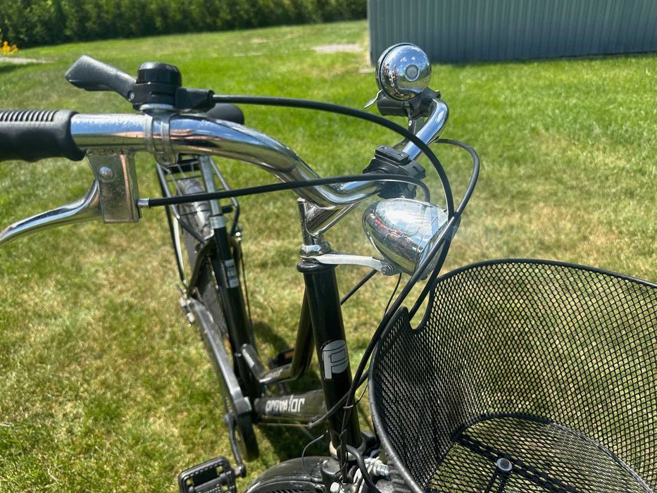 Rower używany z koszykiem