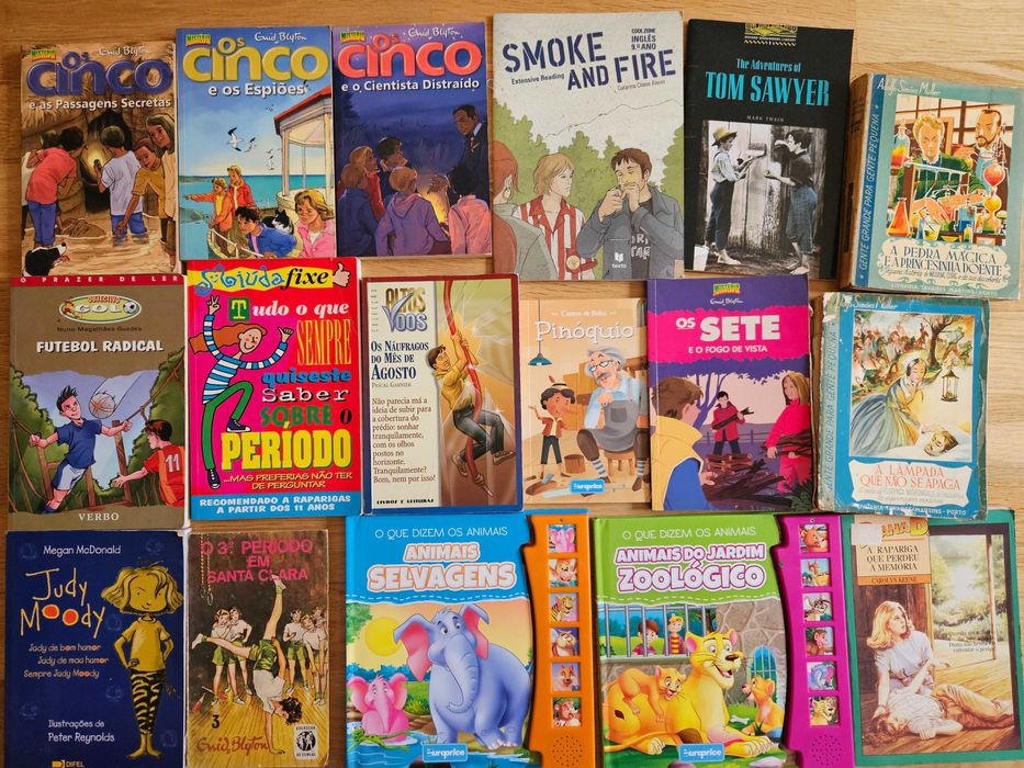 Livros e Revistas - Viagens Romance Infantil História Arte Ciências