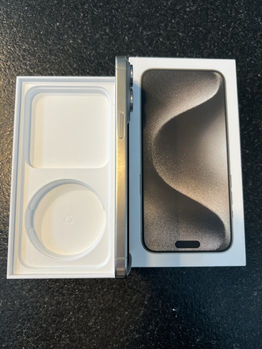 Iphone 15 pro max 256 GB srebrny