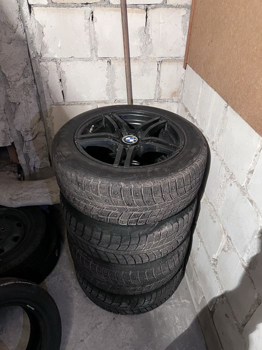 Sprzedam 4 koła na zimowych oponach do BMW