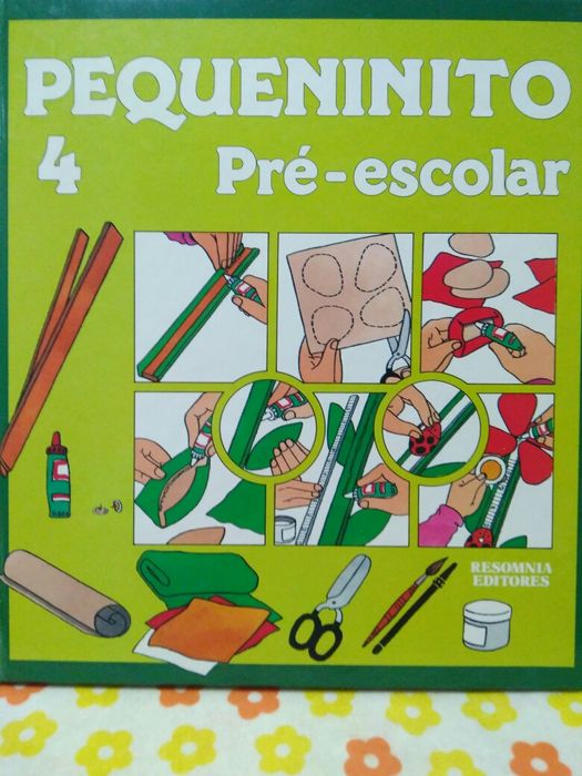 Livros trabalhos manuais Pequenito