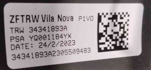 Volante de Direção 34341893A - OPEL GRANDLAND / GRANDLAND X