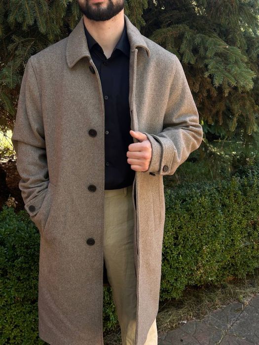 Новое мужское пальто H&M