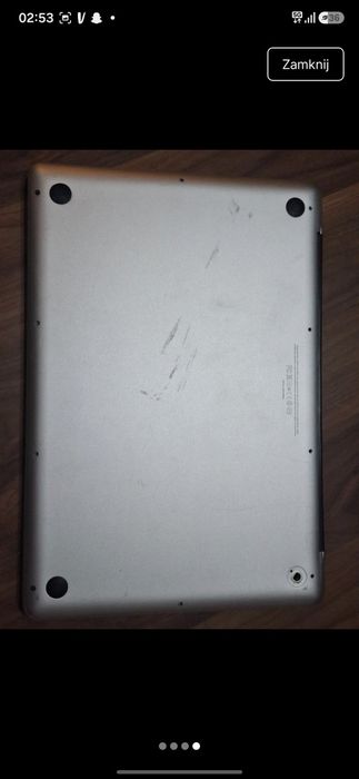 MacBook Pro (uszkodzony / na części / zbita matryca)