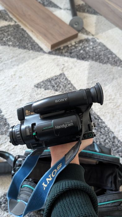 Câmeras de filmar antigas Sony