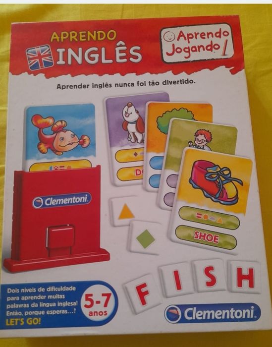 Jogo aprendo em inglês
