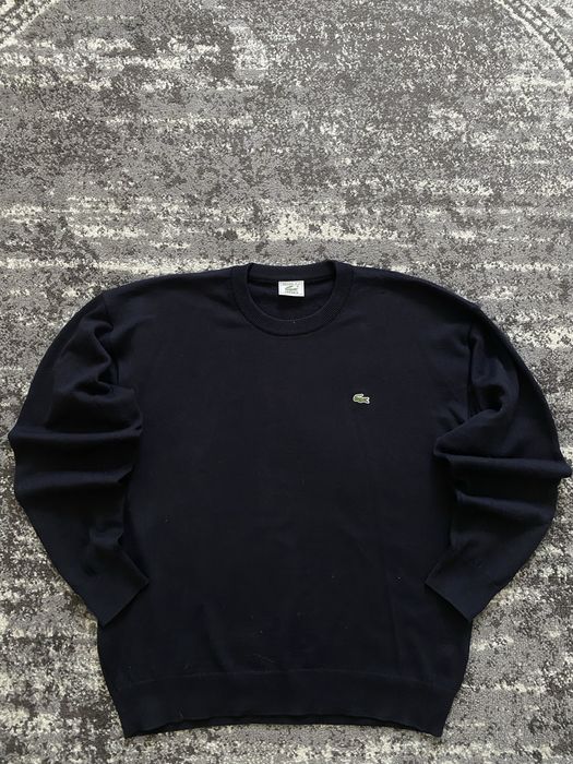 Lacoste свитер кофта Л розмір темно синього кольору оригінал