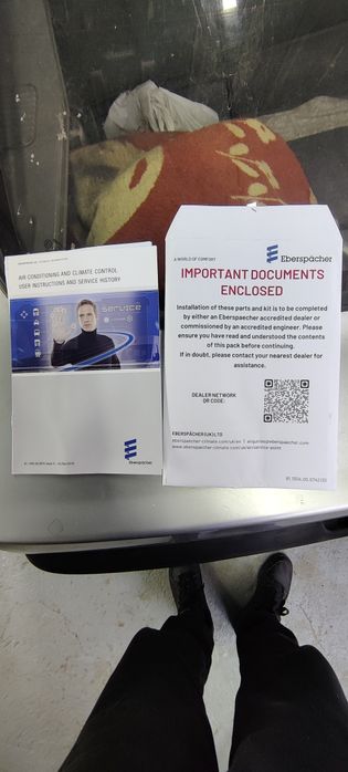 Кондиціонер eberspacher 450 євро!