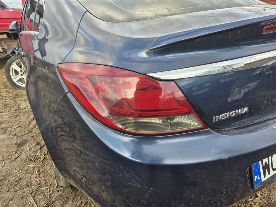 Lampy lampa prawa lewa tył tylna opel insignia a dymione przyciemnione