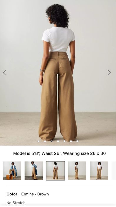 Широкі джинси чінос Levis 28/31