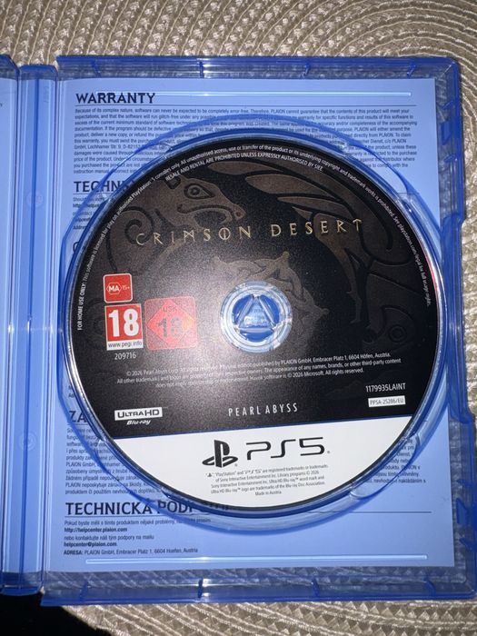 Crimson desert          .