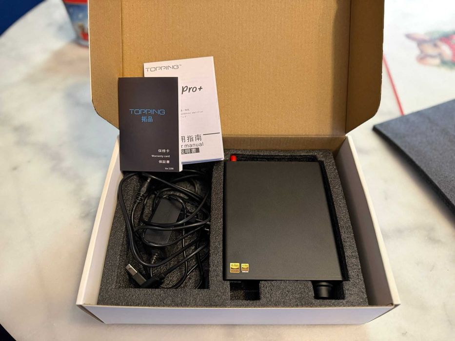 Topping DX3 pro+ wzmacniacz słuchawkowy(DAC) z bluetooth - gwarancja