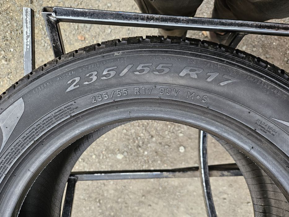 Шины БУ 235 55 R 17 Pirelli scorpion verde allseason комплект всесезон