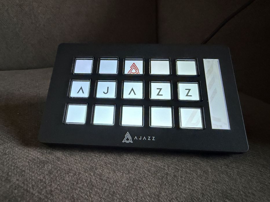 AJAZZ AKP153 Stream Deck / kontroler makro LCD USB