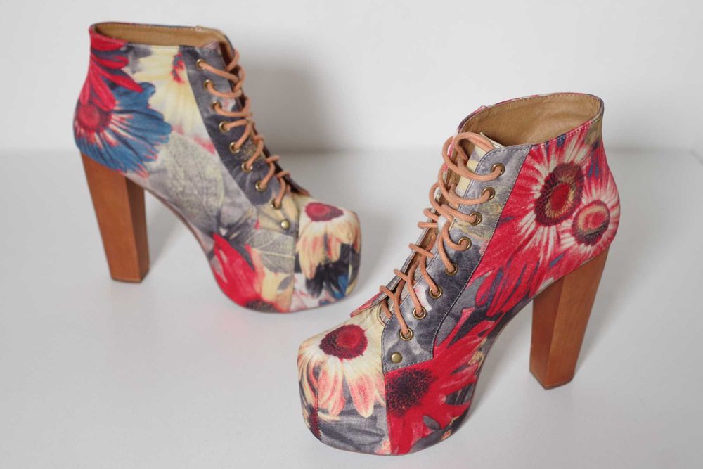 Ботильони Jeffrey Campbell Lita-Fab оригінал 39 розмір стан нової пари