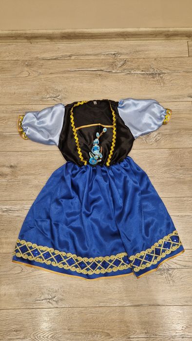 Дитячий карнавальний костюм Анна "Холодне серце" зріст 110-116 см