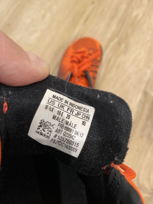 Бутси сороконіжки Adidas 28 165см