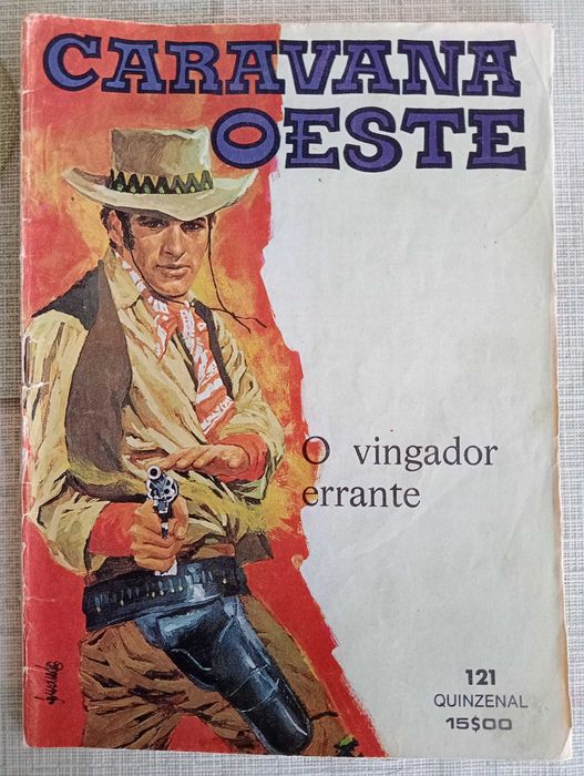 Livro BD Caravana Oeste O Vingador Errante