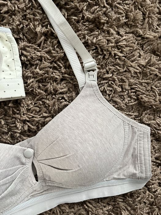 3x biustonosz do karmienia 85C