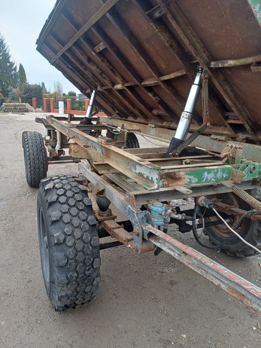 Przyczepa wywrotka ifa hw 60 hl 60.11 niemka 6 ton dokumenty