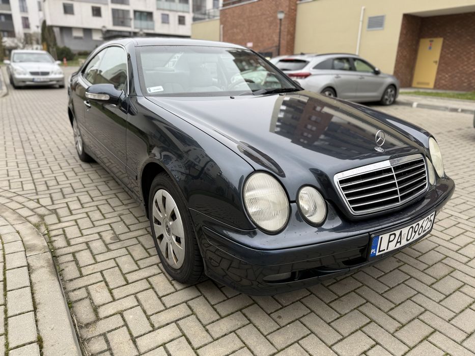 Mercedes-Benz CLK 200 Kompressor Elegance 2000r. Niski oryg. przebieg ...