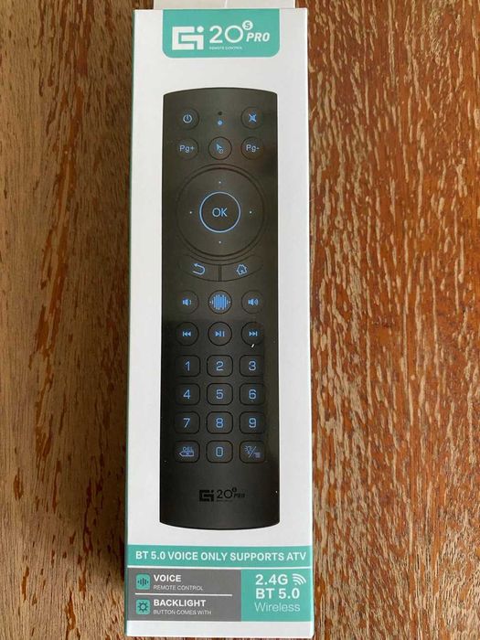 Комплект Пульт - аэромышь для SMART TV / TV BOX + аккумуляторы