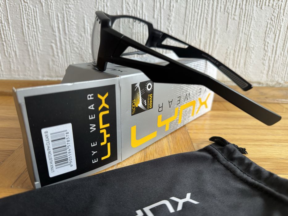 Фотохромні велосипедні окуляри Lynx Huston PH B Clear