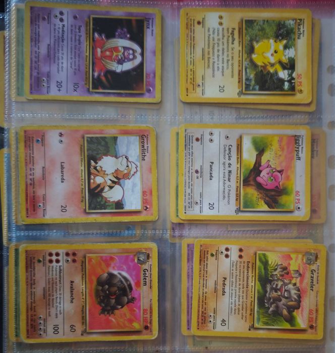 Pokemon - Cartas classicas PT