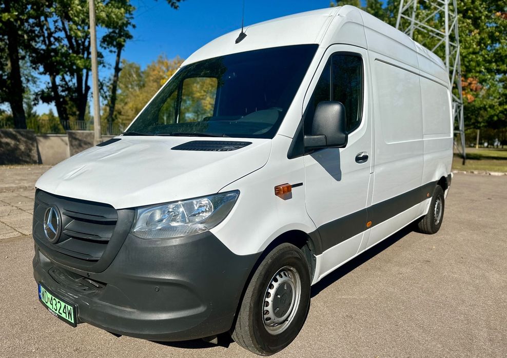 Mercedes-Benz eSprinter  FAKTURA VAT 23% | Bateria 55 kWh | Klimatyzacja | Kamera cofania