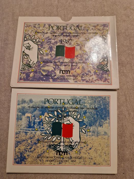 BNC Annual Escudo Coins, €12.50 each.