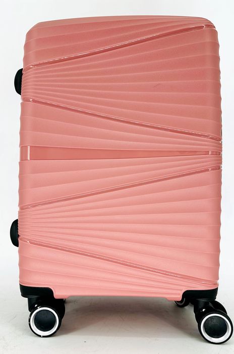 Nowa elastyczna walizka 55 cm ryanair wizzair pudrowy róż