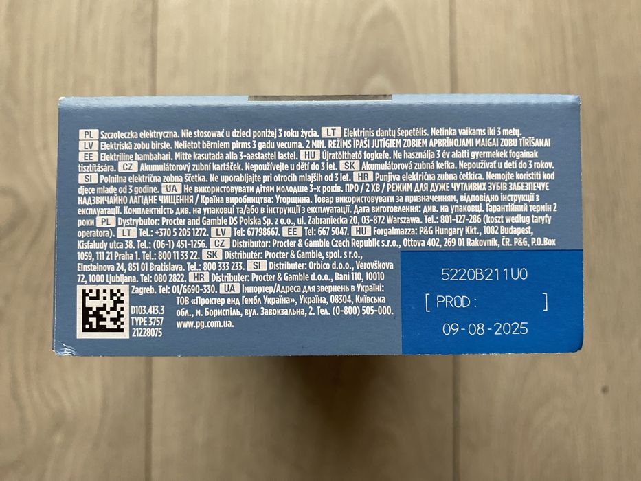 2x Szczoteczka elektryczna Oral B Vitality Pro Czarne Okazja