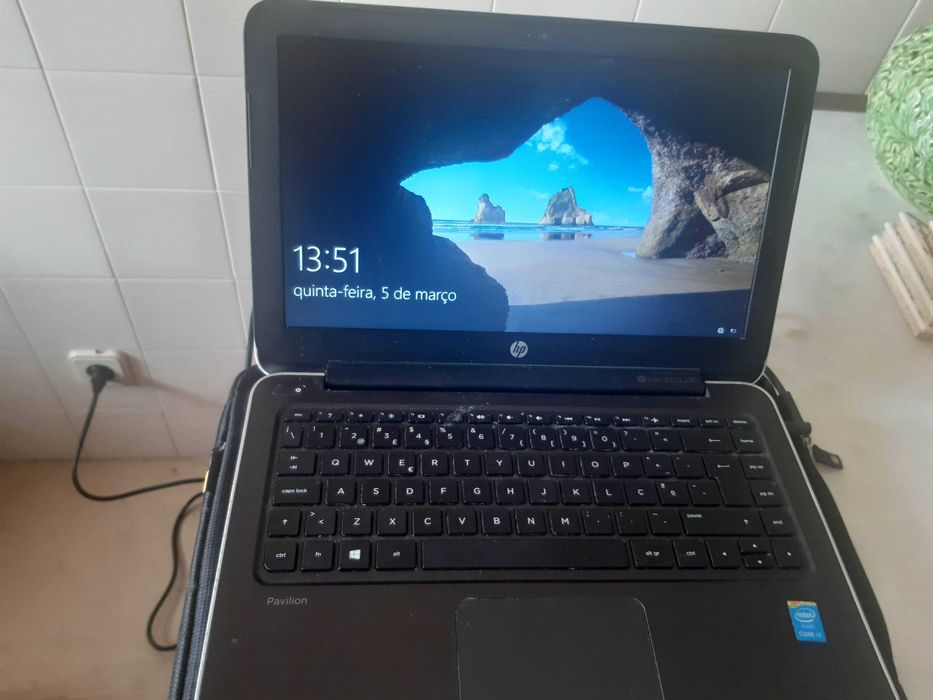 Computador HP Pavilion 13' Notebook, Usado, bom estado