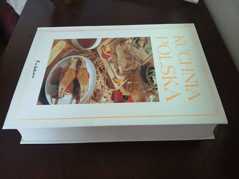 Kuchnia polska książka kucharska twarda oprawa