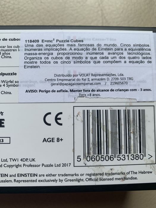 Puzzle Cubes: The Einstein Collection64297604867843121