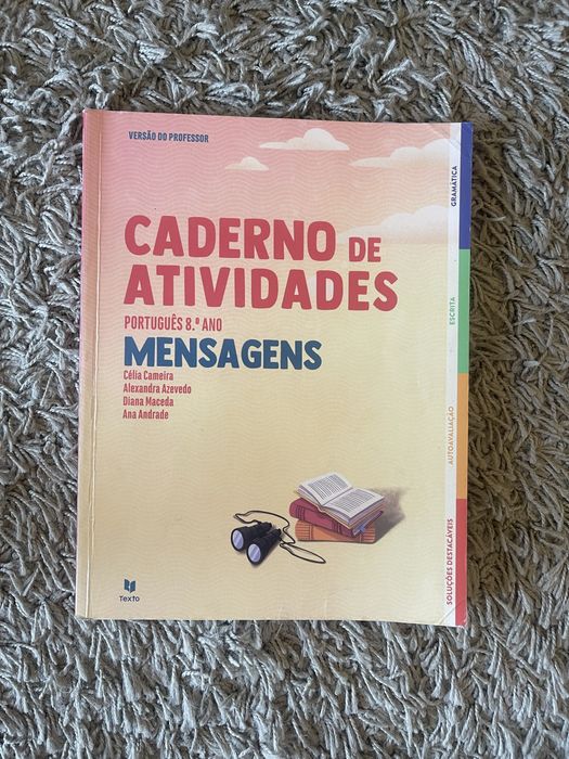 Caderno de atividades de português 8° ano “Mensagens”