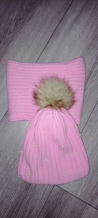 Шапка з шарфом на 5 років