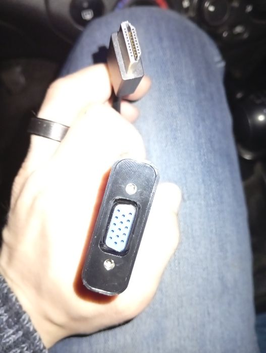 Hdmi vga переходник, адаптер, конвертер новый кабель