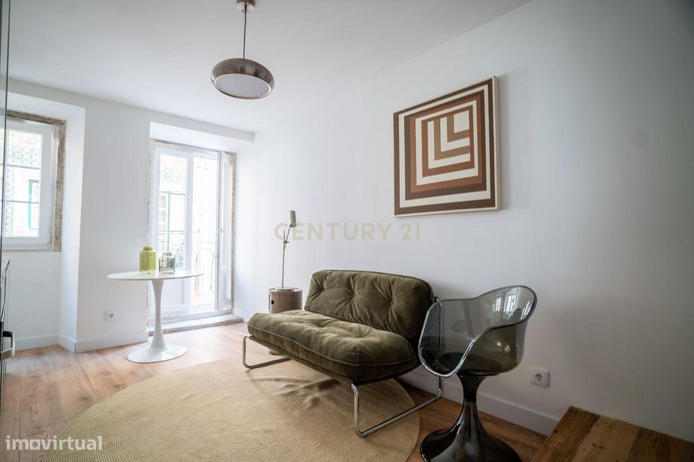 Apartamento T2 no Bairro Alto