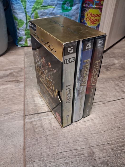 Heroes 5 złota kolekcja PL komplet gry pc gra komputerowa